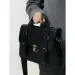 Student Backpack Autumn And Winter Buckle Mailman College Style Class Bag Fashionable Commuting Briefcase Crossbody_voghion.com