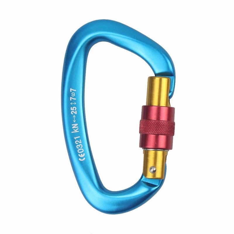 Professional Rock Climbing Lock/Climbing Carabiner/Outdoor Expansion/Load-Bearing Master Hook/High-Altitude Work Safety_voghion.com
