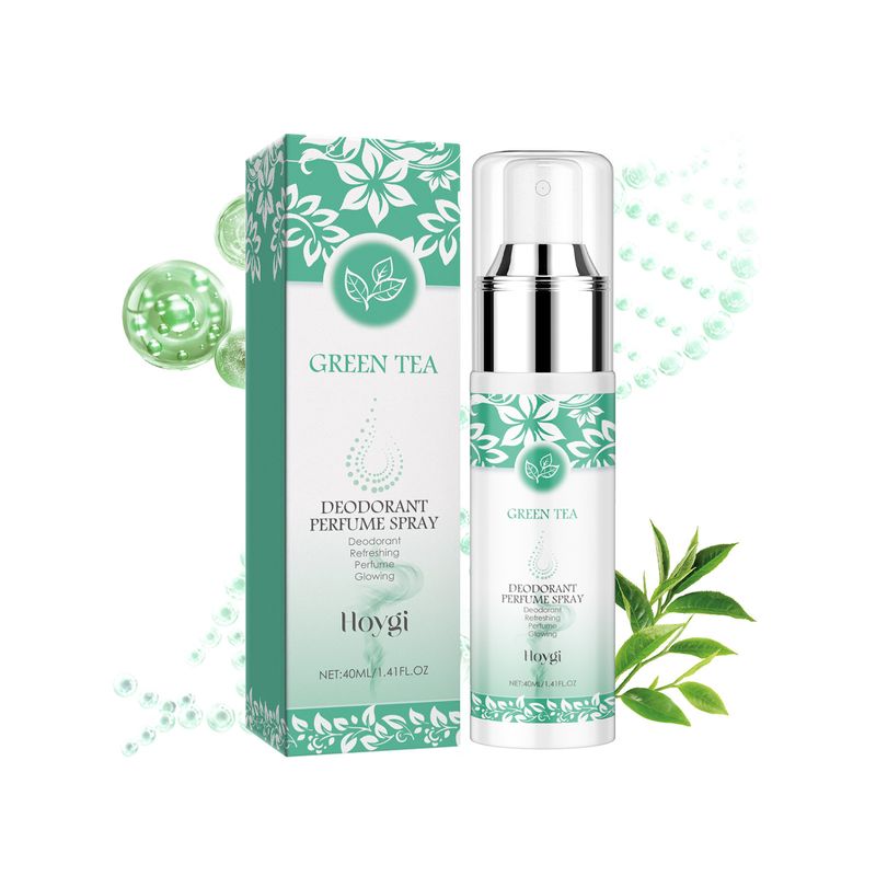 Spray antiodore al tè verde Hoygi per ascelle, sudore, pulito, rinfrescante, non grasso, profumo duraturo_voghion.com