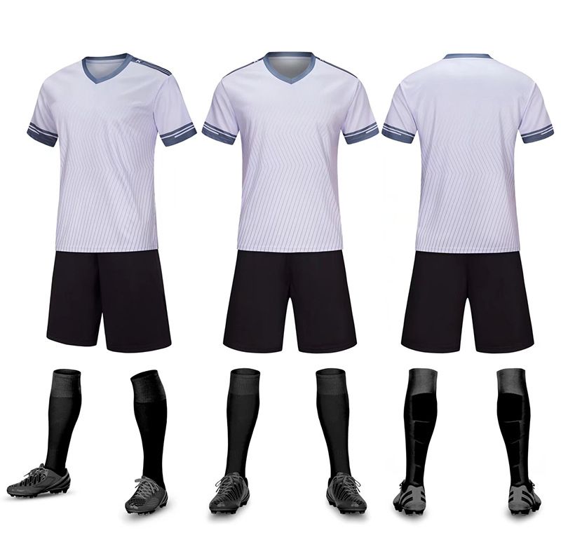 Herrenbekleidung personalisierte Fußballuniformen für Erwachsene Hochwertige atmungsaktive Trainingsuniformen können mit Schriftgröße bedruckt werden_voghion.com