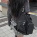 2025 Autumn/Winter New Fabric Waterproof Korean Style Sweet Cooling Multi-Pocket Zipper Drawstring Single Shoulder Double Shoulder Crossbody Bag_voghion.com