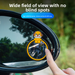 Runder Rückspiegel mit Rückfahrhilfe, Spot-Reflexionsassistent, Totwinkelassistent, 360°-Rundumsicht, Cartoon-Design, ultraklar, für kleine Autos_voghion.com
