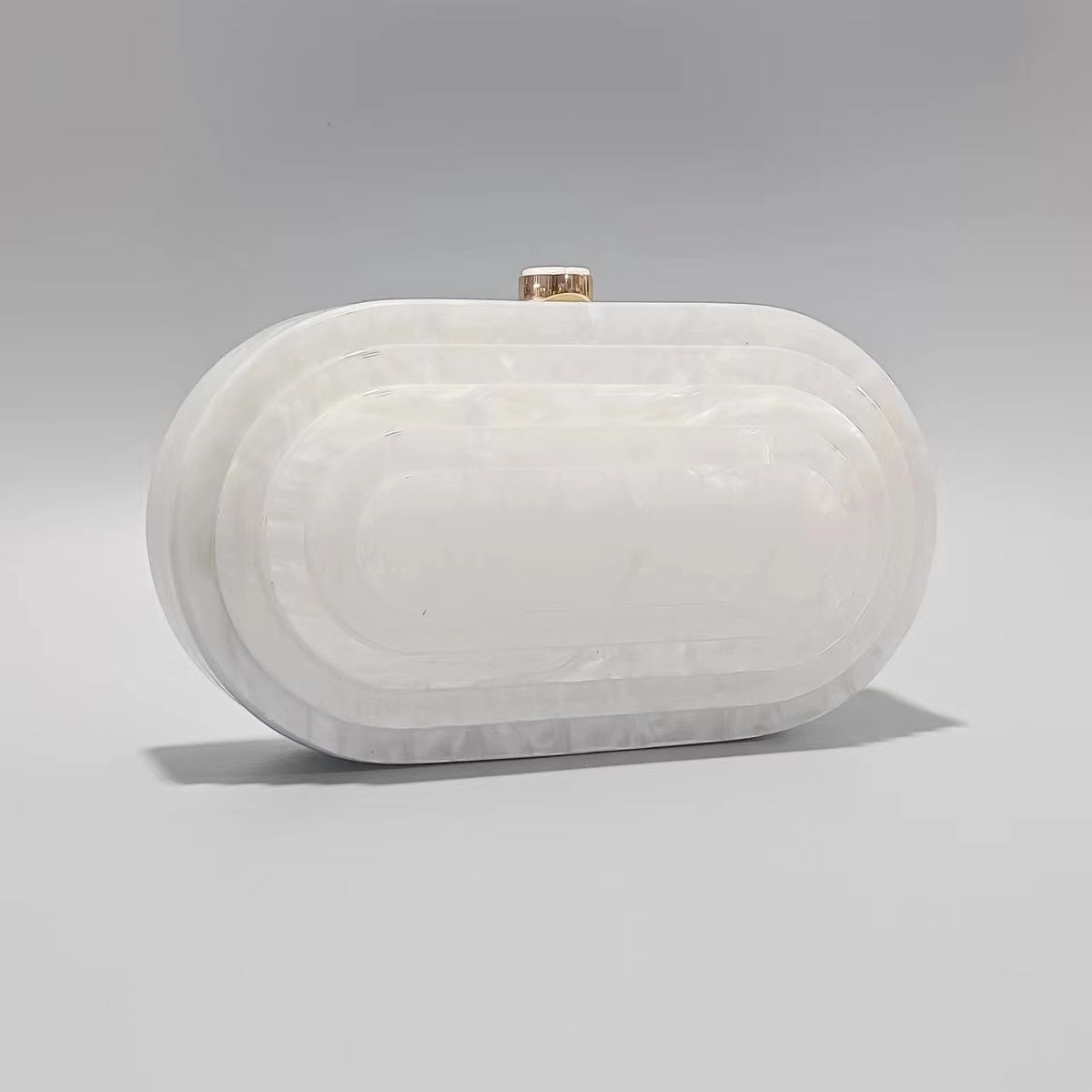 Rose Rot Grün Lila Acryl Einfarbig Quadratische Abendtaschen_voghion.com