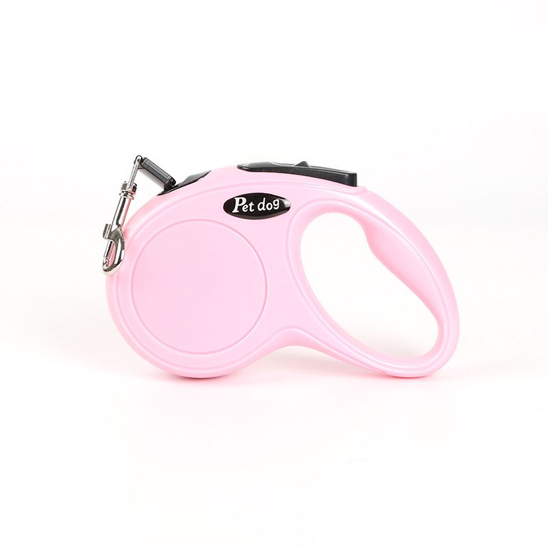 New Leash Automatic Retractable Dog Walking Chain Starfish Series Monochrome Tractor Pet Supplies_voghion.com