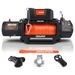 ZESUPER 9500 lbs Electric Winch Kit Waterproof IP67 Electric Winch with Hawse Fairlead, with Both Wireless Handheld Remote and Corded Control Recovery_voghion.com