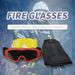 New High-quality Firefighter Goggles Set Made Of High-temperature Resistant Material, CS Tactical Goggles, And Outdoor_voghion.com