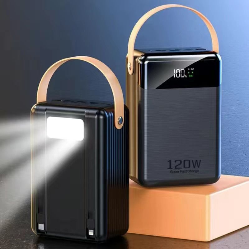 Batterie externe 120 W, charge ultra rapide, 160 000 mAh, grande capacité, 100 000 mAh, pour étudiants en extérieur_voghion.com