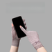 Autumn Women's Thin Lace Edge Open Finger Riding UV Sunscreen Gloves_voghion.com