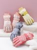Guantes de esquí con palma completa y pantalla táctil para mujer, forro polar grueso para hombre, cálidos, de algodón, para invierno, ciclismo, bicicleta eléctrica, viento frío, impermeables._voghion.com