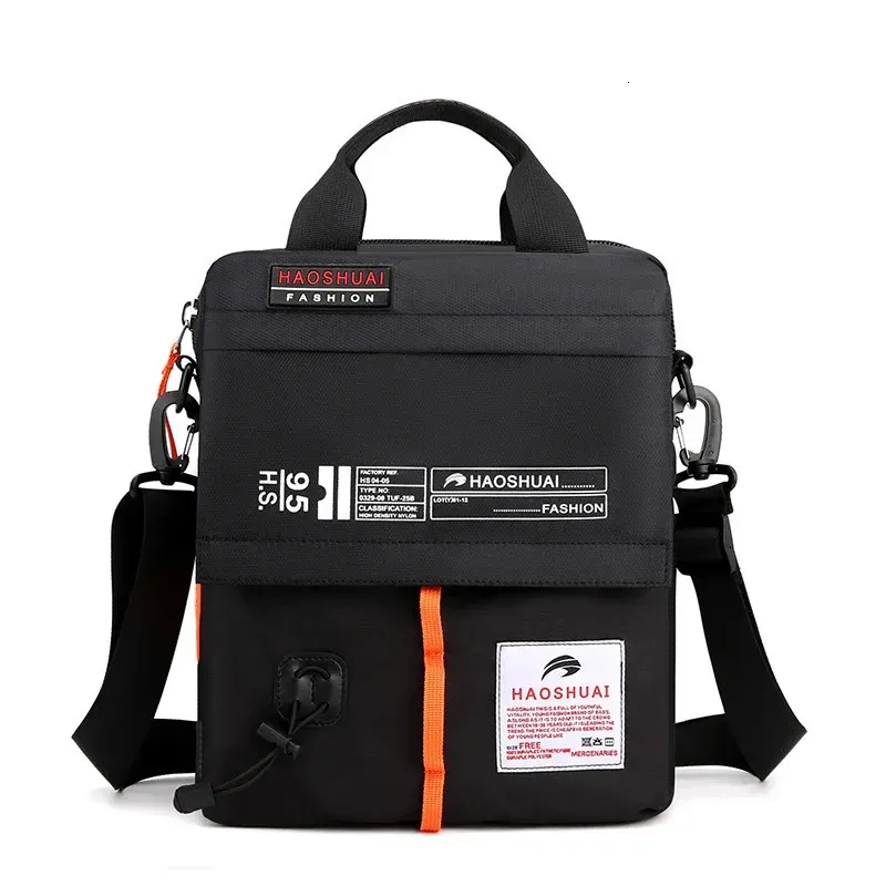Borsa a tracolla da uomo, con manico superiore, casual, militare, alla moda, per sport all'aria aperta, in nylon, da uomo, con tracolla, messenger bag_voghion.com