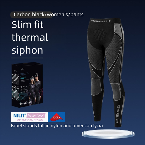 Ropa térmica de secado rápido para otoño e invierno, ciclismo, esquí, deportes al aire libre, running y montañismo. Ideal para deportes al aire libre. Capa base térmica._voghion.com