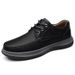 Herren-Lederschuhe, Leder-Freizeitschuhe, Herrenschuhe für breite Füße, Schuhe für breite Zehen, reine Outdoor-Reiseschuhe, weich_voghion.com