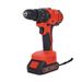 Cordless Brush Drill With Lithium Battery - High Torque, Multi-Speed, Lightweight Hand Drill For Woodworking, Metal Drilling & DIY Projects_voghion.com