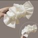 Grab clip 1PC large bow girls bubble sand large plate hairpin teenage headdress net red back of the head spoon clip_voghion.com