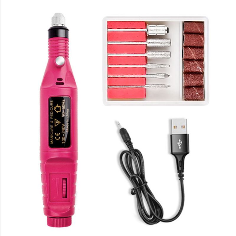 Portable Electric Nail File Nail Buffing Machine for Polishing and Cuticle Care_voghion.com