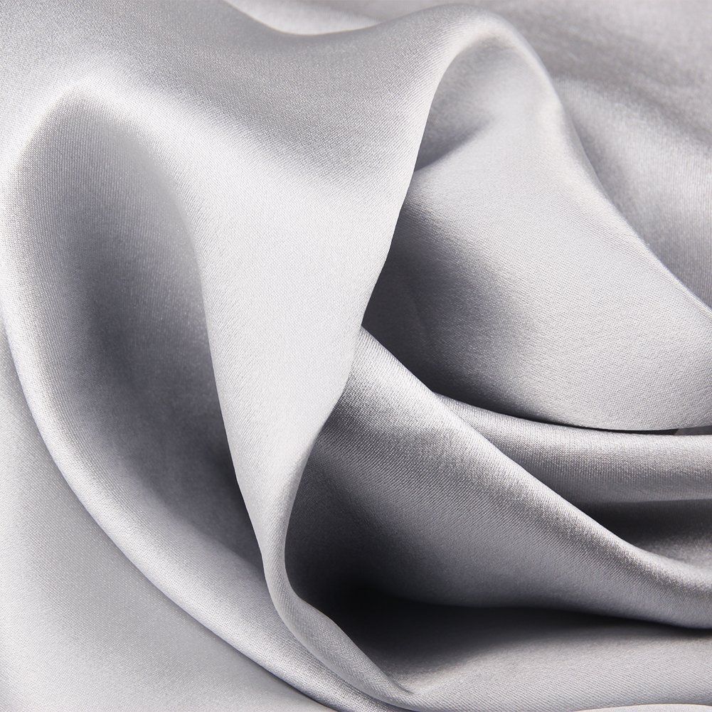 Silky Satin Envelope Pillowcase – 60s Faux Silk, Breathable & Hypoallergenic (50x75cm, Multiple Colors & Sizes)_voghion.com