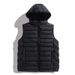 Ärmellose Winterweste für Herren, leichte Fleeceweste mit abnehmbarer Kapuze, trendige Streetwear-Jacke für Freizeit und Sport, lockere Passform und Seitentaschen_voghion.com