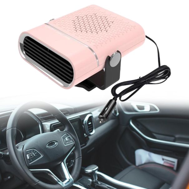 Car Heater for Winter Compact Windshield Defroster Demister Plug into Lighter_voghion.com