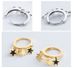 925 Sterling Silver Star Huggie Hoop Drop Dangle Stars Earrings Gift Box A28_voghion.com