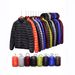 Men's Slim-Fit Hooded Short Puffer Jacket – Premium Cotton Fill, 12 Sophisticated Colors (Zippered Pockets, Modern Minimalist Style)_voghion.com