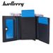 Baellerry new men's card bag European and American RFID three-fold multi-card slot wallet bottom push card metal card box_voghion.com