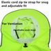 High visibility reflective sun work hat with safety neck flap and wide brim hat_voghion.com