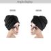 ladies waterproof silicone swimming cap high elastic extra large shower cap high quality pleated knotted cap_voghion.com