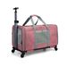 Convertible Outdoor Convenient Foldable Universal Wheel Breathable Trolley Bag Handheld Crossbody Large Capacity Pet_voghion.com