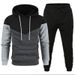 Neue heißverkaufte Herren-Sweatshirt-Jugendmode Casual Sports Patchwork Color-Block Slim Fit Jacke_voghion.com