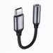 Adaptador de auriculares con conector tipo C a conector de 3,5 mm y dongle USB-C DAC portátil de alta resolución para Google Pixel 2/3/4XL, Samsung Galaxy iPad_voghion.com