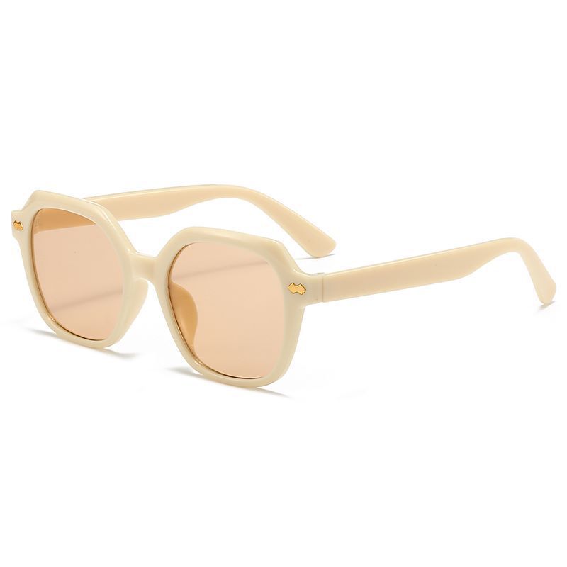 Retro net red rice nail small square frame sunglasses for men and women trendy fashion street shooting hot selling jelly color ink_voghion.com