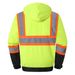PYOTROS High Visibility Jackets Men, Waterproof Safety Pockets, Reflective Bomber Jacket With Black Bottom, Hi Vis_voghion.com