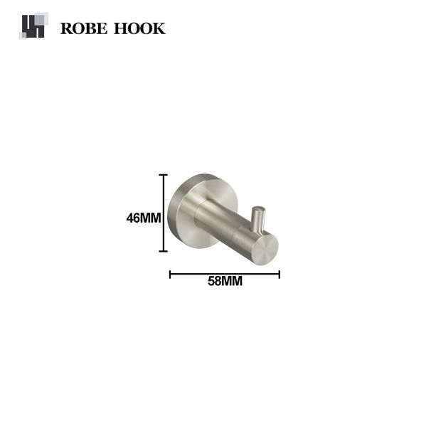 Drátěný věšák na ručníky z nerezové oceli 304, tyč na ručníky, věšák na oblečení, hotel, ubytování v soukromí, domácí koupelnová sada_voghion.com