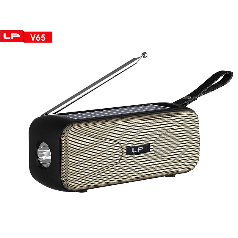 New solar wireless Bluetooth speaker, portable radio, subwoofer, high volume, small speaker_voghion.com