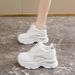 Increased Height Design, Sports Leisure Student Women's Shoes_voghion.com
