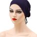 Modal Mercerized Cotton Elastic Base Cap Headscarf Chemotherapy Cap Simple Win Hat_voghion.com
