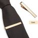 Men's Jewelry Tie Clips Copper Material Accessories Silver Gold Fashionable And Practical Security Tie Clips_voghion.com