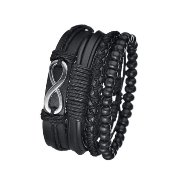 Nuovo orologio da uomo casual alla moda con cintura in rete all'ingrosso semplice e caldo in vendita + bracciale 4 pezzi set orologio da uomo orologio al quarzo_voghion.com