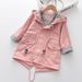 Abbigliamento per bambini, giacca a vento con cappuccio e cappuccio in velluto spesso, antifreddo, invernale, in cotone per bambini_voghion.com