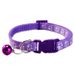 Pet Paw Print Bell Cat Footprint Dog Adjustable Collar In Stock Wholesale_voghion.com