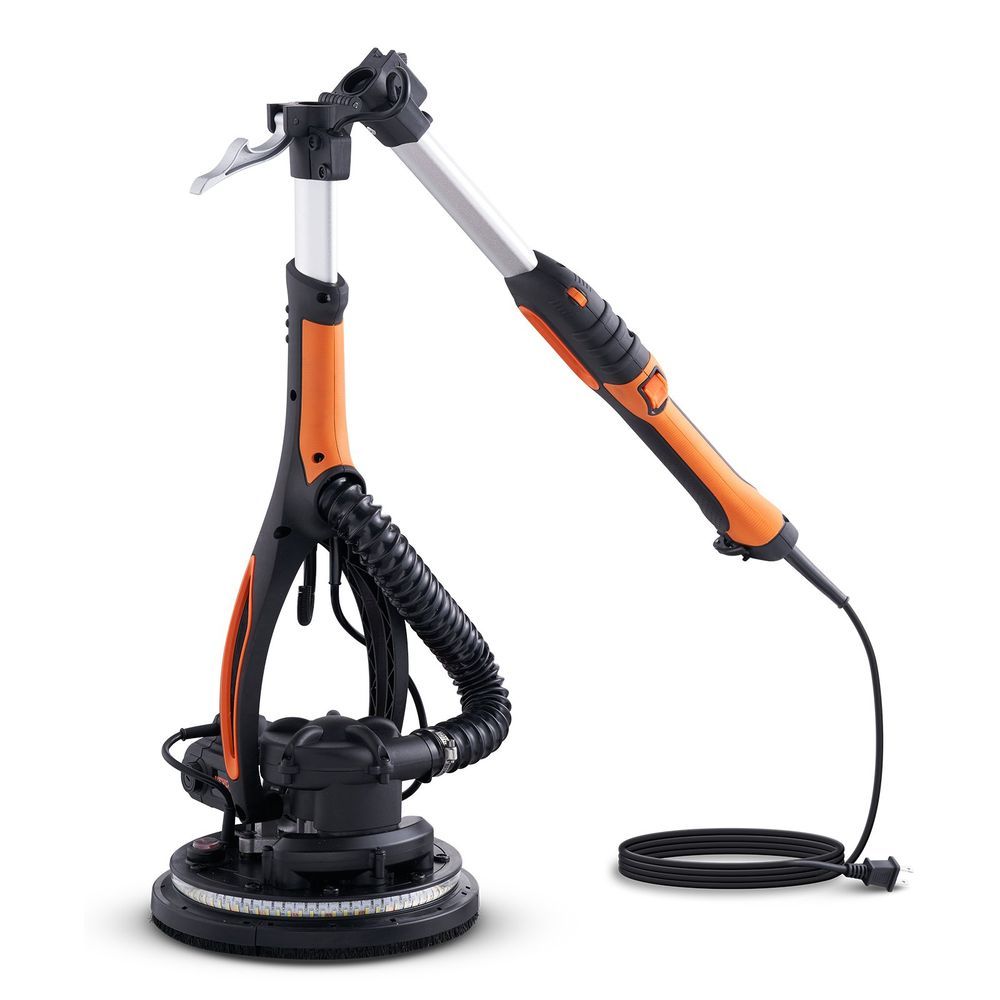 Drywall Sander 900W Brush Motor 800-1800RPM Variable Speed & Self-Suction_voghion.com