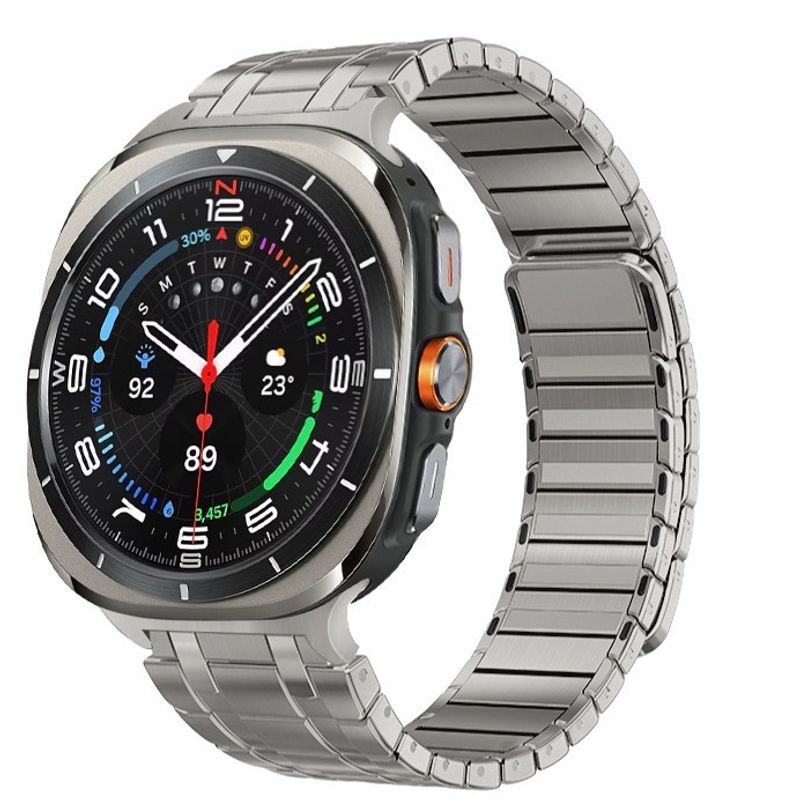 Primerno za Watch 7 Samsung Ultra Magnetic AP Strap, Richard Modified Nerjaveče Jeklo Glava_voghion.com