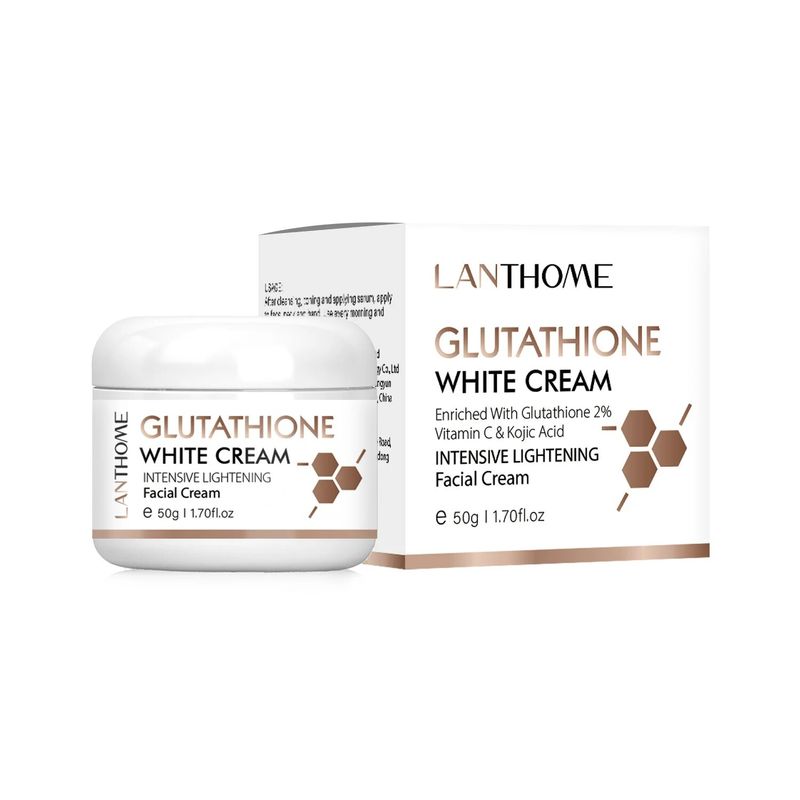 Skønhedsplejebutik Whitening Freckle Glutathion Face Cream Fjern mørke pletter Lys Melasma Melanin Fade Acne Ar Anti-Aging_voghion.com