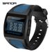 Men's Digital Sports Watch With LED Backlight, 50M Water Resistant, Shockproof, Multi-Function Outdoor Wristwatch For Hiking, Running, And Daily Wear_voghion.com