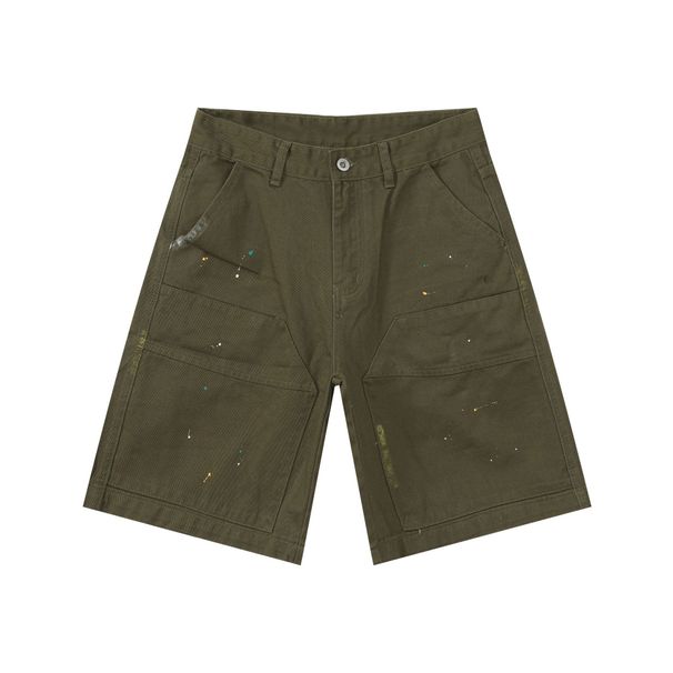 Men's Clothing Workwear Denim Shorts Summer Functional Style Casual Loose Shorts Mid Length Pants_voghion.com