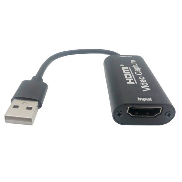 4K 1080P HDMI-yhteensopiva USB 2.0 -videonkaappauskorttiin, pelien tallennuslaatikkoon tietokoneen YouTubeen, OBS:ään jne. Live-suoratoistoon_voghion.com