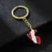 Peruvian Oil Drop Keychain - Titanium Steel Ethnic Pendant With Retro Design For Men & Women_voghion.com