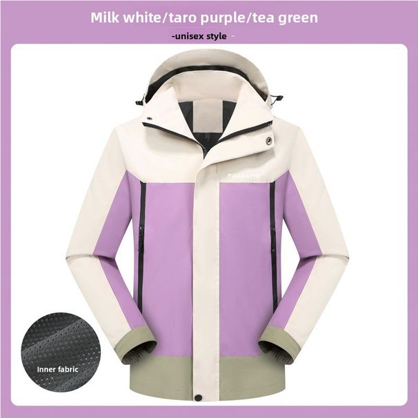 Tuta da trekking da uomo e da donna, sottile, antivento e impermeabile, per esterni, primavera e autunno, FOXXAMOCycling, campeggio ed escursionismo, pesca_voghion.com