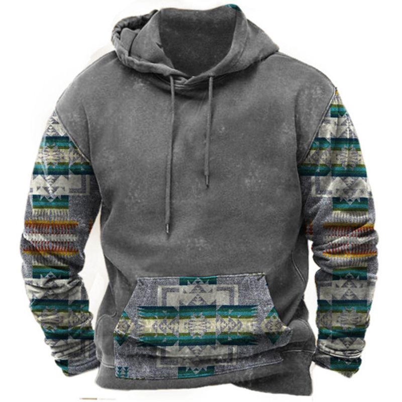 Novo suéter 3D transfronteiriço com impressão digital, tendência da moda esportiva de rua masculina, moletom com capuz_voghion.com