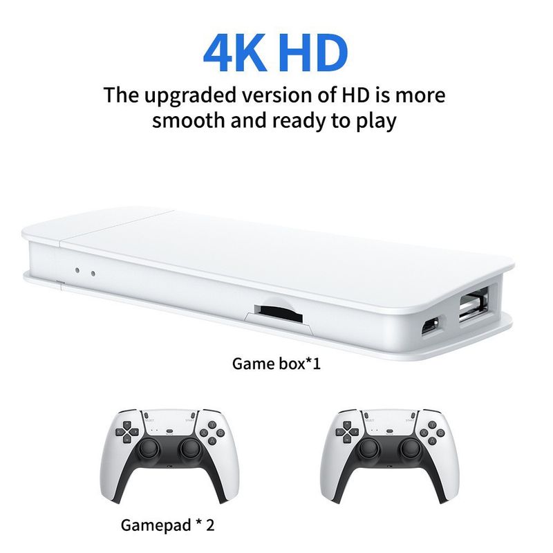 Video Game Consoles Game Console Wireless Handle Double HDMI High Definition Retro Arcade Game Console 4K Home Game Console_voghion.com